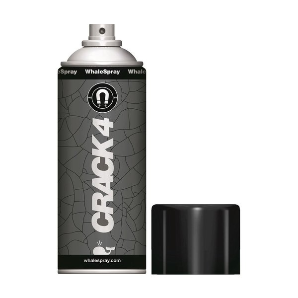 Whale Spray WhaleSpray Crack 4 NDT Black Magnetic Particles, 9oz Spray 1825S0020